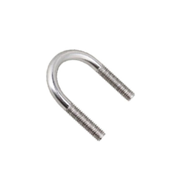 U-Bolts with Round Bend zinc plated
